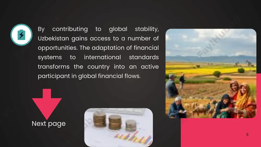 financial systems and global stability: risks and opportunities. - Page 5
