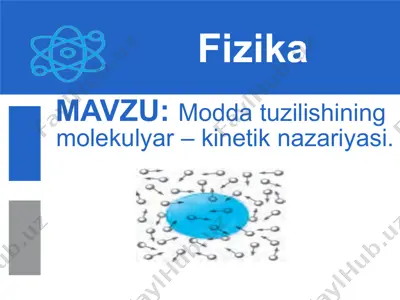 molekulyar-kinetik nazariya (mkn) — PPTX