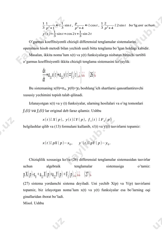 m.i; tadjiyeva z.g’. boshlangmch sinflarda malcmalika o’qilish metodikasi. (() o’y uciiun darslik.) toshkenl. “fan va icxnologiya”, 2005 yil. 3. kimaycv m.e. boslilang’ich sinflarda malcmalika o’qilish mclodikasidan praklikum. (o 0 ‘y uchun o’quv qolanma) toshkent. "o’qiluvchi”, 2004 yil. 4. jumayev m.e. boshlang’ich sinllarda malcmalika o’qilish mclodikasidan laboraloriya mashg’ulollari. (o ()’y uchun o4|uv qo’llanma) toshkenl. “yangi asr avlodi”, 2006 yil. 5. tadjiyeva 7, (l’., alxlullaycva u.s., lumaycv m.e., sidelnikova r.i., sadikova a.v. м сю дика мрсмоданаиия marc mathkh. -t. turon-lqbol,2011. 336 s. qosliiiiicliii adabiyotlar 6. mirziyoyev sh.m. buyuk kclajagimi/.ni mard va olijanob xalqimiz bilan birga quramiz. - toshkenl, 0 ‘zbekislon, 2017. - 488 b. 7. mirziyoyev sh.m. erkin va farovon, dcmokralik o’zbcki.slon davlalini birgalikda barpo clamiz. - toshkenl, 0 ‘zbekislon, 2016. - 56 b. oleobject2.bin image3.png image4.wmf oleobject3.bin image5.wmf oleobject4.bin image6.wmf oleobject5.bin image7.wmf oleobject6.bin image8.wmf oleobject7.bin image9.wmf oleobject8.bin image10.wmf oleobject9.bin image11.wmf oleobject10.bin image12.wmf oleobject11.bin image13.wmf oleobject12.bin image14.wmf oleobject13.bin image15.wmf oleobject14.bin image16.wmf oleobject15.bin …