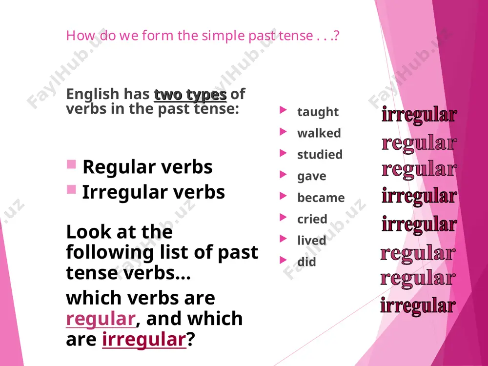 past tense in english grammar - Page 4