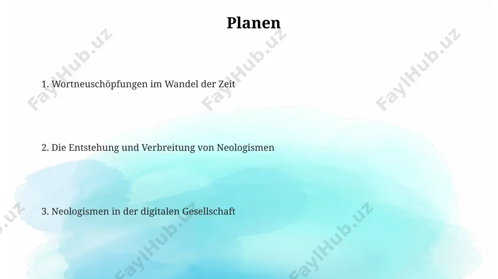 (ca. 40%), wobei komposition und derivation (jeweils um 20%) weitere wichtige prozesse darstellen. wortbildungsprozesse bei neologismen die kurzwortbildung (abkürzung) erzeugt neologismen durch die verkürzung längerer wörter oder wortgruppen, wie z.b. „handy“ (von „handtelefon“) – ein prozess, der in der digitalen kommunikation besonders häufig ist. die zusammensetzung (komposition) ist ein häufiger wortbildungsprozess, der ca. 40% der neologismen ausmacht und aus zwei oder mehr bereits bestehenden wörtern besteht, z.b. „cybercrime“. derivation, mit etwa 30% der neologismen, beinhaltet die hinzufügung von präfixen (z.b. „un-“) oder suffixen (z.b. „-ling“) an ein bereits existierendes wort, um dessen bedeutung zu verändern. neologismen und sprachwandel der einfluss von medien und technologie auf die entstehung von neologismen ist enorm, mit jährlich etwa 300-500 neuen wörtern im deutschen, die oft technologiebezogen sind. neologismen entstehen oft durch kombination bestehender wörter (z.b. "cybermobbing") oder durch semantische erweiterung bestehender begriffe, wobei sich die bedeutung um ca. 20-30% verschiebt. die akzeptanz neuer wörter …