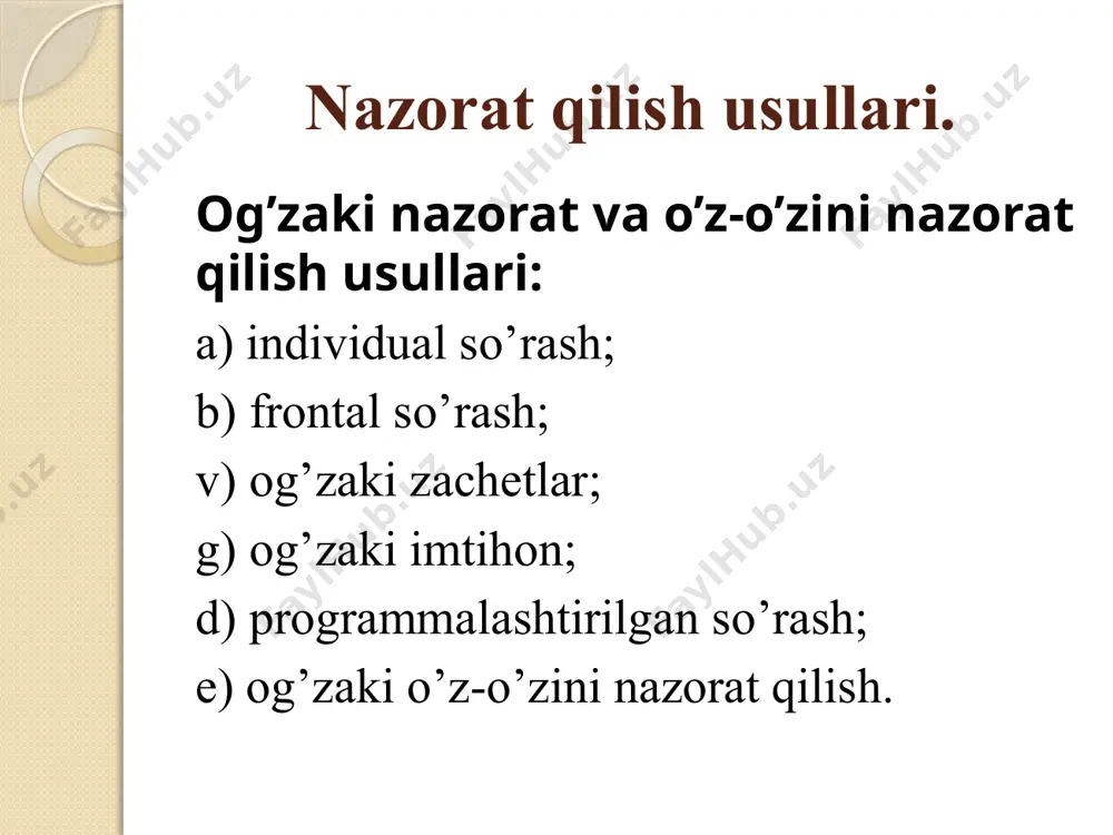 kimyoo’qitish natijalarini nazorat qilishning tashakil etish usullari - Page 3