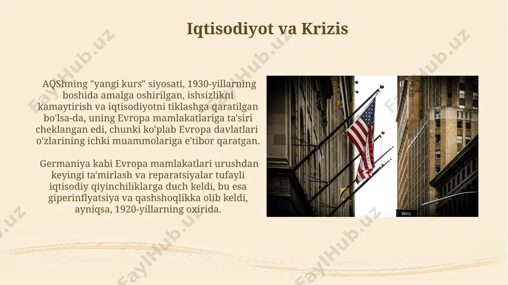 aqsh va yevropa davlatlari ikki jahon urushi oraligʻida - Page 5