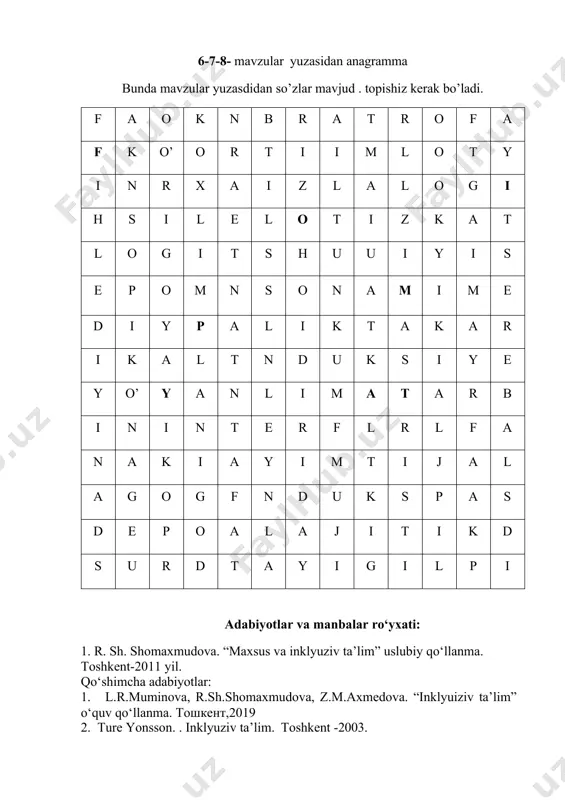 mustaqil ish topish uchun topshiriq - Page 3