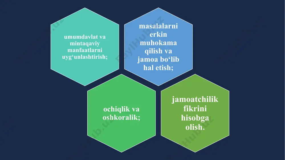 devoni tomonidan amalga oshiriladi. senat devonini tashkil etish va faoliyatini yuritish tartibi senat kengashi tomonidan tasdiqlanadigan senat devoni to‘g‘risidagi nizomda belgilanadi. senatning qo‘mitalari senat kengashi senatning qo‘mitalari huzurida ekspert guruhlar senatning komissiyalari qonunlarni hamda senat qarorlarini ko‘rib chiqish tartibi. qonunchilik takliflari qonunning senat tomonidan ko‘rib chiqilishi senatga kelib tushgan qonun ro‘yxatga olinadi va mas’ul qo‘mitaga topshiriladi mas’ul qo‘mitaning xulosasi senat kengashiga taqdim etiladi, kengash qonunni senat majlisining kun tartibi loyihasiga kiritish-kiritmaslik to‘g‘risida qaror qabul qiladi senatning majlisida qonunni ko‘rib chiqish ma’ruzachining mas’ul qo‘mita xulosasini o‘qib eshittirishidan boshlanadi qonun senat tomonidan senatorlar umumiy sonining ko‘pchilik ovozi bilan ma’qullanadi senatning qonunni ma’qullash yoki rad etish to‘g‘risidagi qarori mazkur qaror qabul qilingan kundan e’tiboran o‘n kun ichida qonunchilik palatasiga yuboriladi. senat qonunlarni hamda senat qarorlarini ko‘rib chiqish tartibi. qonunchilik takliflari kelishuv komissiyasi kelishuv komissiyasining senatdan ko‘rsatilgan tarkibi uning majlisida, senat majlislari oralig‘idagi davrda esa uning kengashi tomonidan tasdiqlanadi. kelishuv komissiyasi o‘z ishining natijalari …