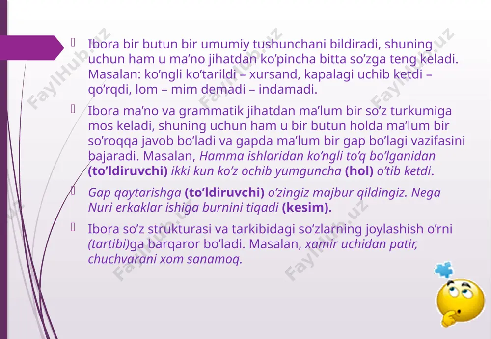 o'zbek tili frazeologiyasi sohasidagi ishlar - Page 5