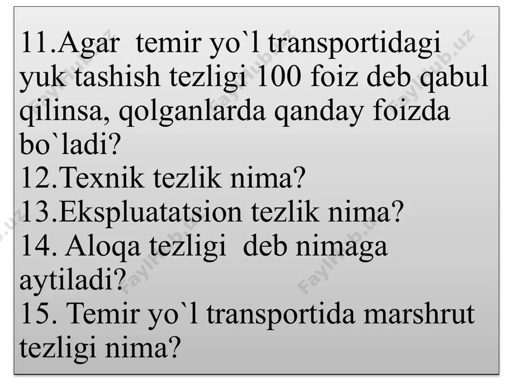 amaliy mashg’ulot №-2: transport jarayoni asoslari - Page 3