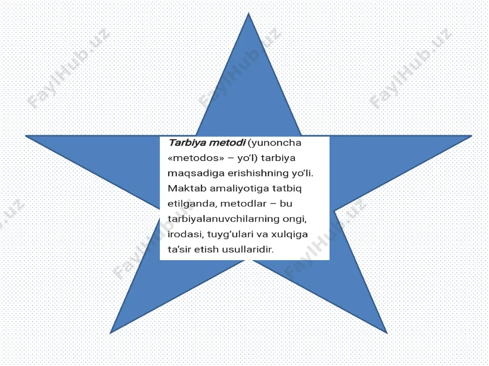 a'zamjonova sarvinozning tarbiya fanidan tayyorlagan taqdimot - Page 3