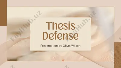 thesis presentation on research methodology — PPTX
