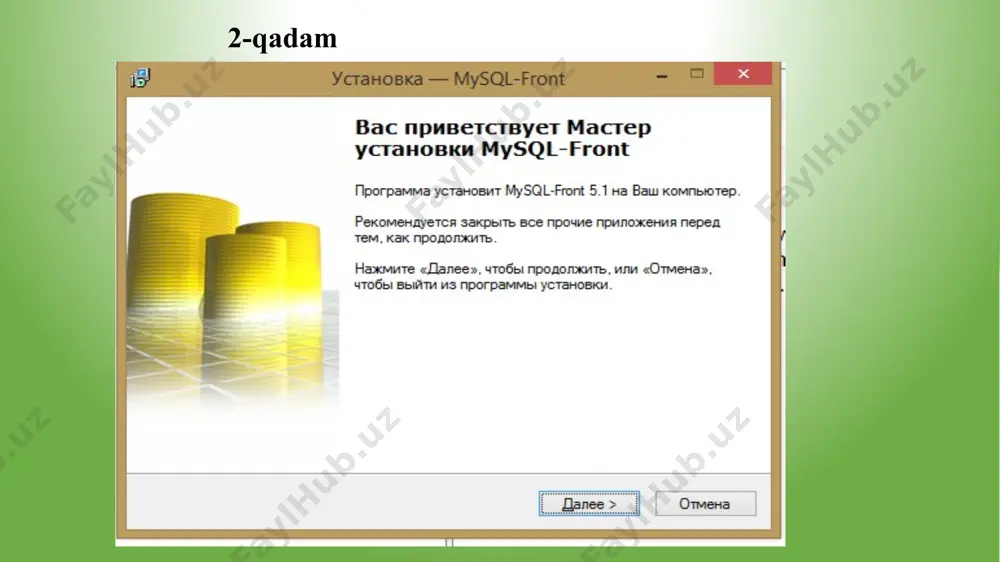 mysql va php o'rnatish - Page 4