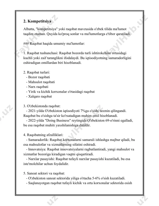 a va sogliqni saqlash sohasida parazitlar katta miqdorda iqtisodiy zarar keltiradi. parazitlar sabab bo'lgan kasalliklar, masalan, malyariya, har yili millionlab insonlarning hayotiga zomin bo'ladi. 6. tibbiyot va soglik saqlash: parazitar kasalliklar butun dunyoda keng tarqalgan. masalan, malyariya har yili taxminan 200 million kishi tomonidan yuqadi va o'lim soni 400,000 dan oshishi mumkin. shuningdek, ushqurish (ascariasis) kasalligi ham juda tarqalgan bolib, dunyodagi bolalarning tahminan uchdan bir qismi undan aziyat chekadi. 7. parazitlarni nazorat qilish: parazitlarni boshqarish uchun turli xil usullar qollaniladi, masalan: - dori vositalari: anti-parazitar dorilar, masalan, antihelmintiklar va antimalariallar. - profilaktika va gigiyena: yuqishning oldini olish uchun sanitariya va gigiyenik choralar qabul qilinadi. - vaksinalar: ba'zi parazitlar uchun yangi vaksinalar rivojlantirilmoqda. 8. parazitlarning evolutsion ahmiyati: parazitizm evolyutsion jarayonlarga ham ta'sir qiladi. parazit va xost o'rtasidagi qo'shma evolyutsiya jarayoni doimiy adaptiv o'zgarishlarga sabab boladi. bu parazit va xostning genetik xilma-xilligini oshiradi va uzoq muddatda turlarning moslashuvchanligini yaxshilaydi. 9. parazitlarning rolini …
