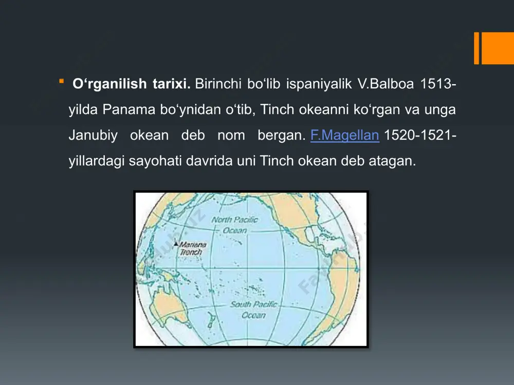 tinch okeanining o'rganilish tarixi - Page 5