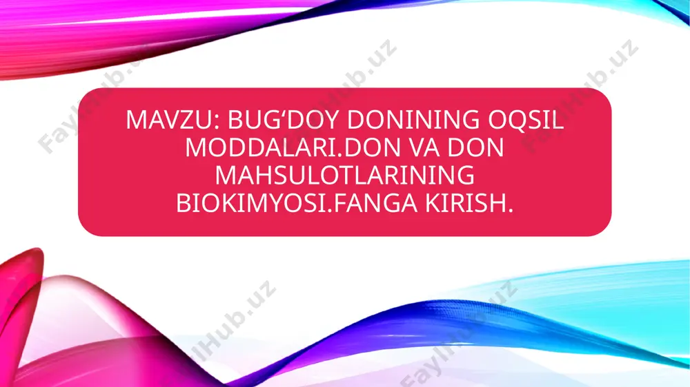 ifatida iste`mol kilayotganini aniq aytish qiyin. tarixchi va kadimshunoslar fikricha, dondan foydalanish inson xayotida olovni yuzaga kelishi bilan boglik. uning yer­damida avval donni kovurishgan, sung suyuq ovqat va xozirgi «lovash» obi non (kavkazda) tayyorlashgan. keyinchalik esa turli aralashmalardan foydalanib non tayyorlashga utildi. donni yanchishda ikkita yassi toshdan foydalanishdi. sung turli moslamali xovoncha yoki uriglarni ishlatishdi. biroz vakt utgach, kul kuchi yer­damida xarakatga «keluvchi tegimonchalar (jernova) yuzaga keldi. bu ogir mexnat kullar tomonidan bajarilgan. kul kuchi yerdamida ishlatiladigan tegirmonlar xozirgi kungacha ba`zi davlatlarda kullanilib kelinadi. tegirmon tuzilishi mukammallashib borgan sari un ishlab chiqarish jarayoni takomillashdi. don kayta ishlashdan oldin turli aralashmalardan tozalangan, nam bulsa kuritilgan. sifatli un olish maqsadida elak ishlatish yulga kuyilgan. don yanchishi rivojlanishining keyingi boskichida yuqori navli un olish talabi kuchayishi munosabati bilan bugdoy donini bir necha marta kayta yanchish qullanila boshlandi. bunga hozirgi davrda xam amal kilinmokda. ma`lumki, feodal jamiyatida ishlab chikarish, jumladan un sanoati sust rivojlandi. …