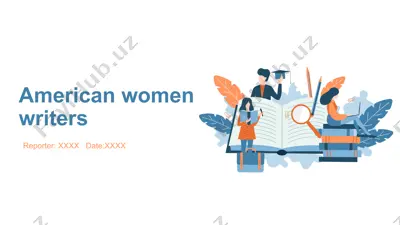 women writers throughout history — PPTX