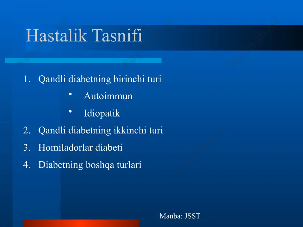 qandli diabet - etiopatogenez, klinika va davosi - Page 4