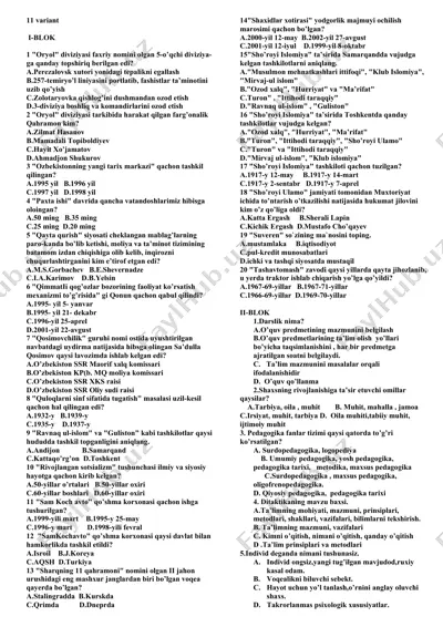 tarixiy test savollari — DOC