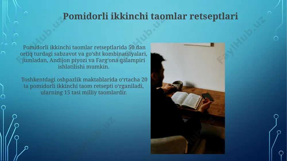 pomidor mahsulotlari resepturlarini organish - Page 5