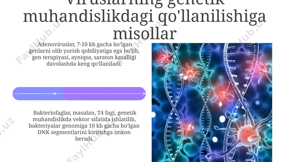 gen muhandisligida viruslarning qo‘llanilishi - Page 4