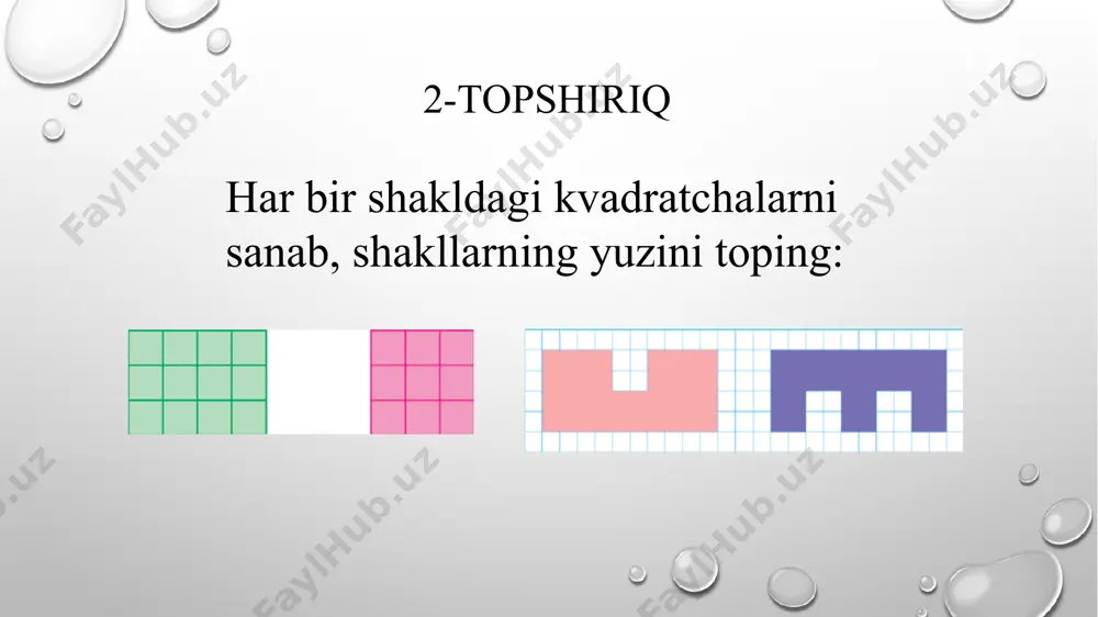 boshlang‘ich sinflarda yuza miqdorini o’qitish metodikasi - Page 5
