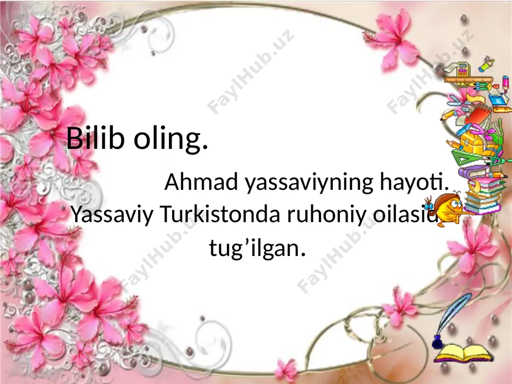 ahmad yassaviy haqida ma'lumot - Page 3