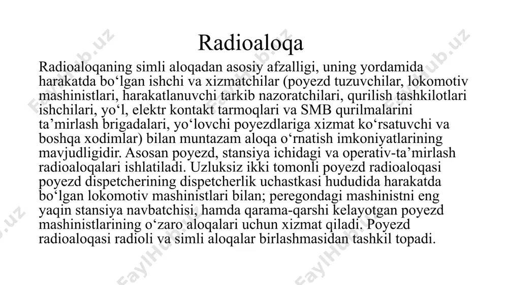 temir yo‘llarda aloqa - Page 5
