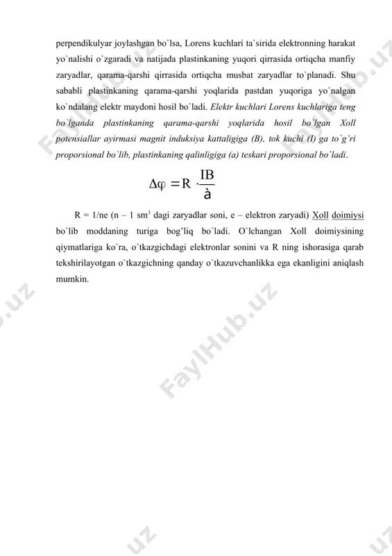 amper va lorens qonunlar - Page 5