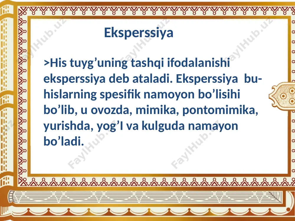 emotsiya haqida tushuncha. emotsiya nazariyalari. hissiy holat - Page 5