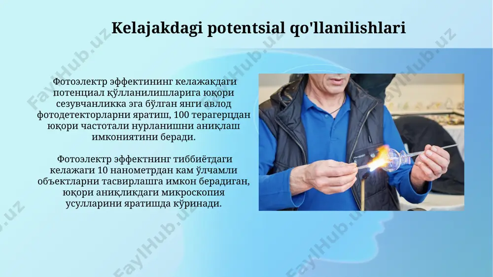 fotoelektr effektning amaliy qo'llanilishi - Page 5