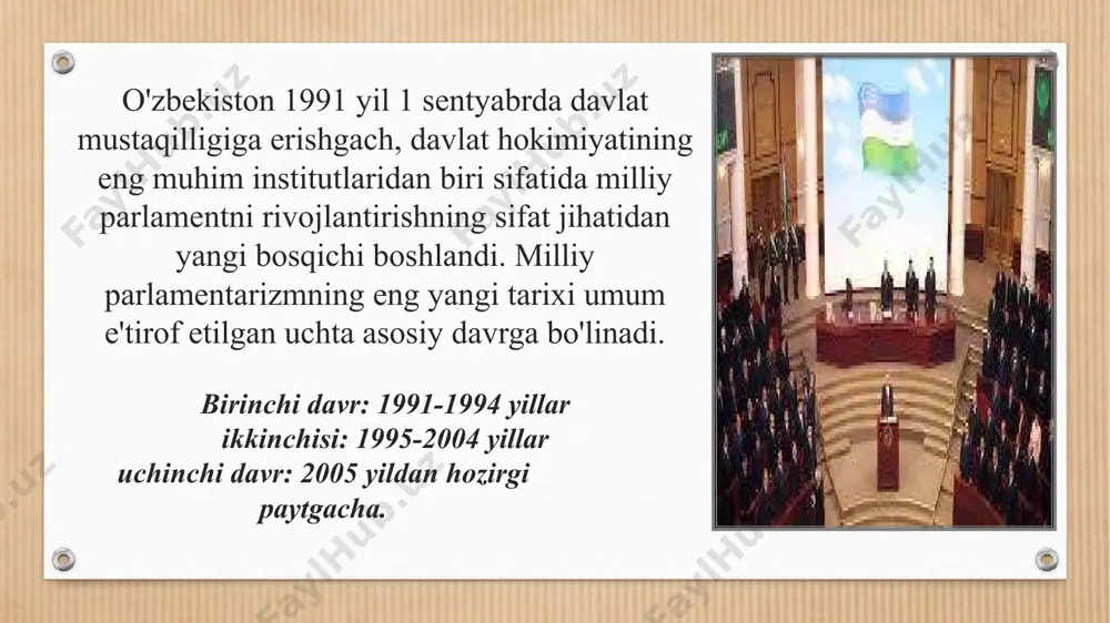 o‘rsatishi tabiiy. fuqarolarning o‘zini-o‘zi boshqarish organlari mamlakatimizda demokratik islohotlarni yanada chuqurlashtirish va fuqarolik jamiyatini rivojlantirish konsepsiyasini amalga oshirishda biz, ilgarigidek, fuqarolarning o‘zini o‘zi boshqarish organlari – mahallalar, shuningdek, nodavlat notijorat tashkilotlar, erkin va xolis ommaviy axborot vositalari faol o‘rin egallaydi. ommaviy axborot vositalarining roli jamiyatimiz hayotida demokratik prinsiplarni mustahkamlashda ommaviy axborot vositalari muhim va ta’sirchan omil hisoblanadi. bu borada chinakam professional zamonaviy jurnalistikani shakllantirish, xususan, nodavlat ommaviy axborot vositalarini, axborot va tahliliy internet saytlarni moliyaviy qo‘llab-quvvatlashga e’tibor qaratish, buning uchun alohida davlat fondini tuzish maqsadga muvofiq. davlat boshqaruvida samaradorlikni oshirish maqsadida davlat xizmatiga malakali mutaxassislarni jalb etishga qaratilgan yagona kadrlar siyosatini shakllantirish zarur. boshqaruv tizimi sifatini oshirishda “xalq davlat organlariga emas, balki davlat organlari xalqqa xizmat qilishi kerak” degan asosiy tamoyilni amalda to‘liq ta’minlash bo‘yicha hali ko‘p ish qilishimiz zarur nodavlat notijorat tashkilotlari va fuqarolik jamiyatining boshqa institutlari bugungi kunda aholini o‘ylantirayotgan muammolarga davlat idoralari e’tiborini qaratib, o‘zlarining asoslangan takliflarini …