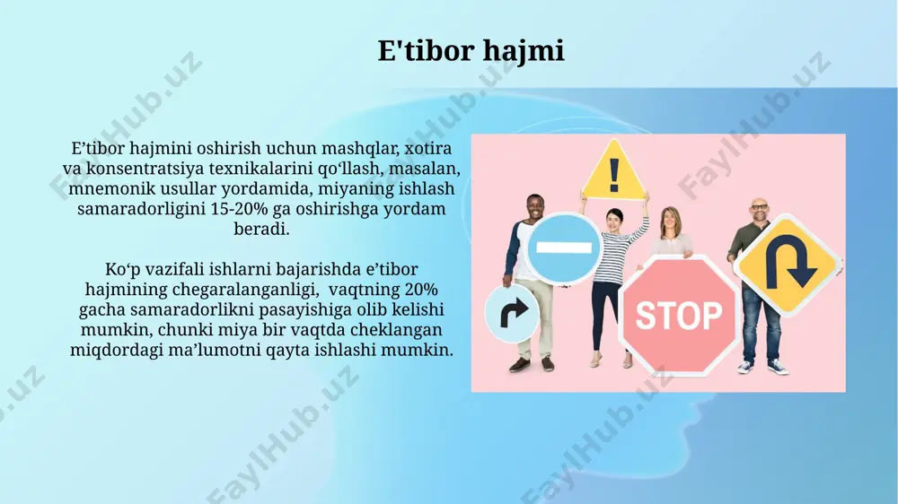 diqqatning turlari va uning xossalari - Page 5