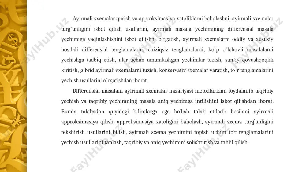 ayirmali tenglamalar - Page 3