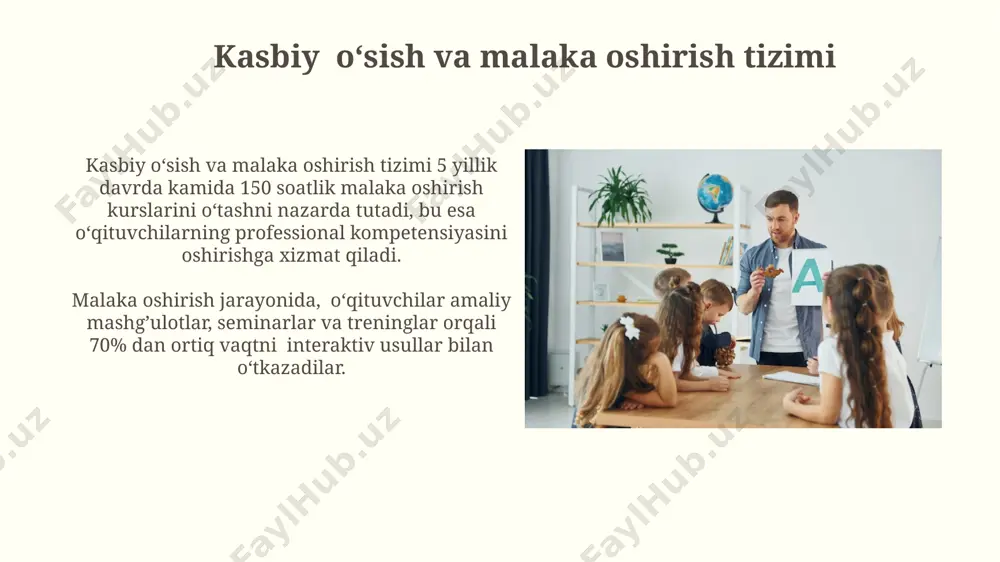 o‘qituvchi pedagogik faoliyat sub'ekti - Page 5
