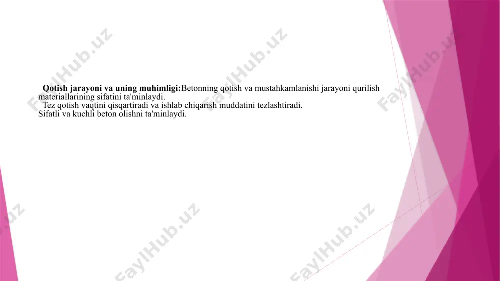 betonlarni normal atmosfera bosimi ostida qotish - Page 4