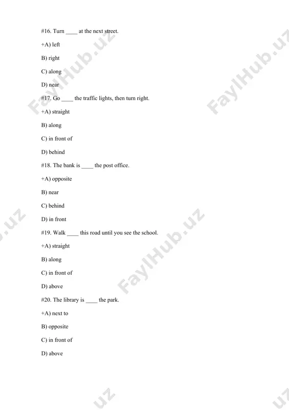 english grammar quiz - Page 4