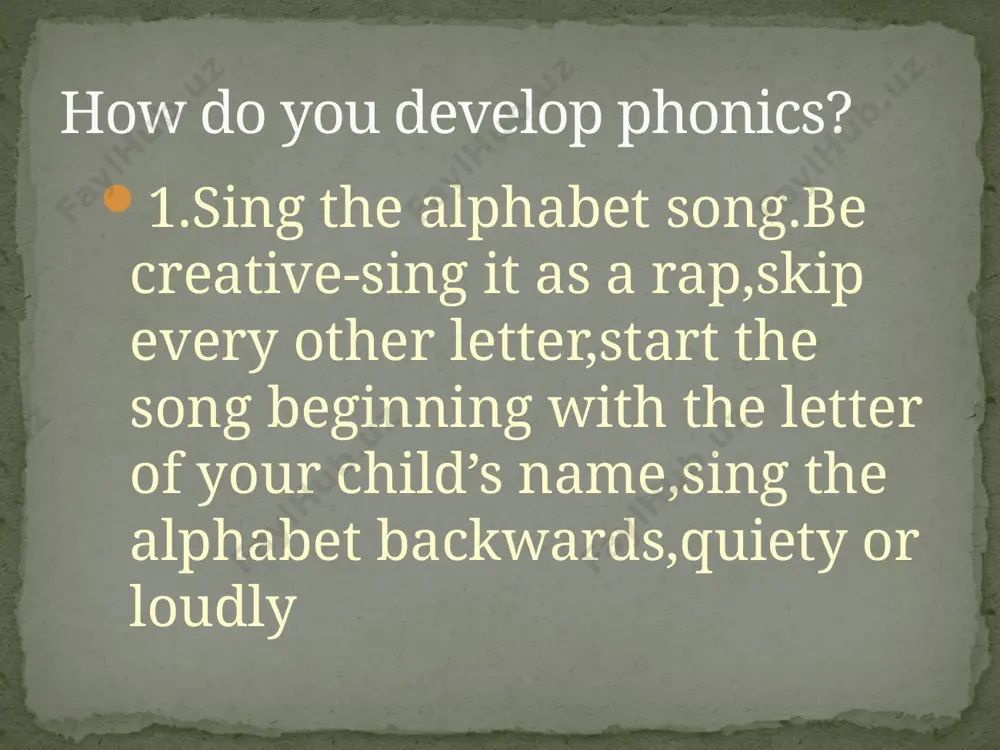 develop phonetics skills - Page 3