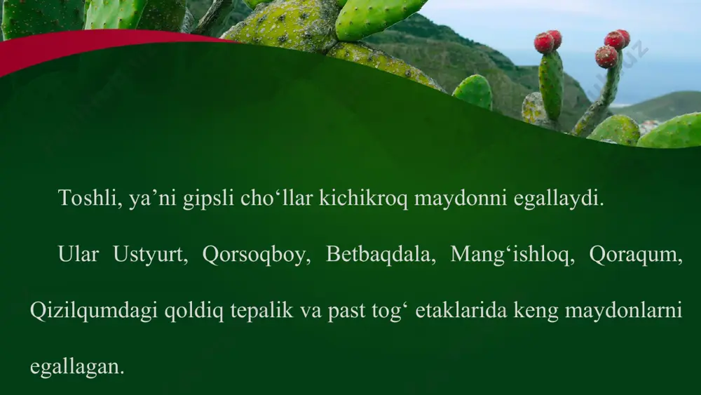 o‘rta osiyo cho‘l o‘simliklari 7-sinf - Page 5