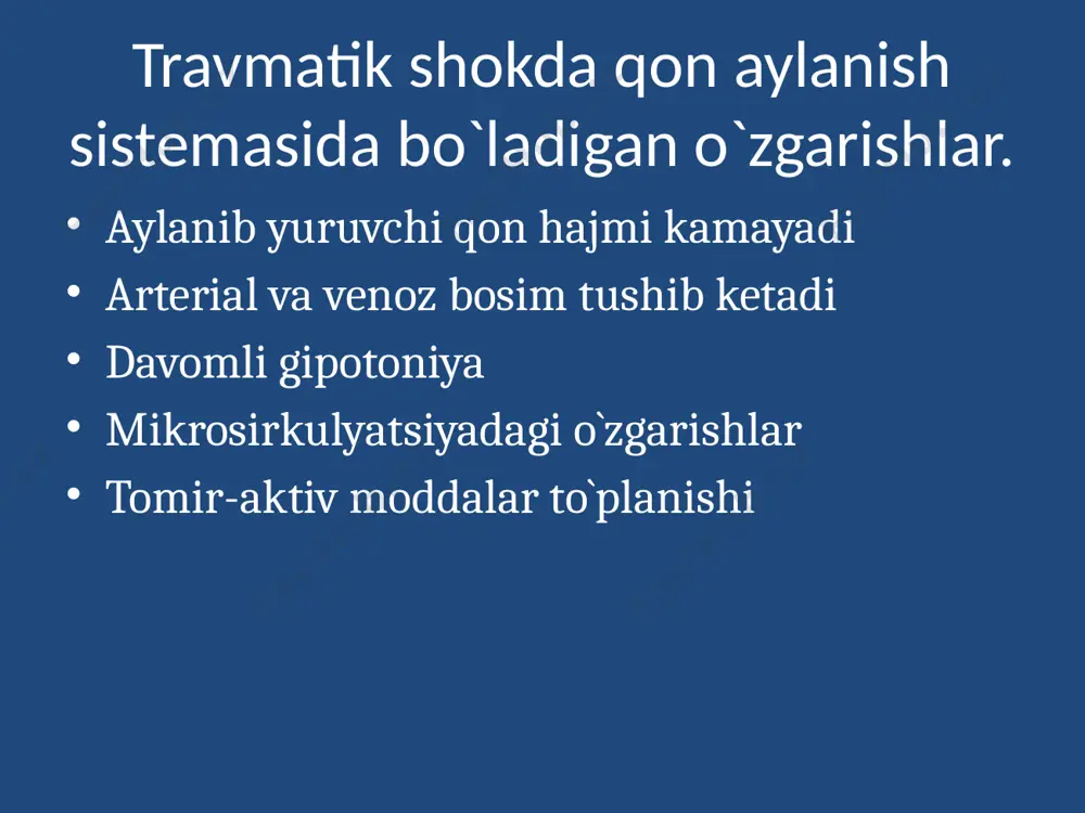 travmatik shok. uzoq vaqt bosilish sindromi - Page 5