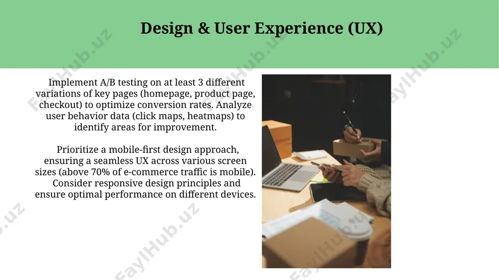 preparing a project work on the topic "online shop" - Page 3
