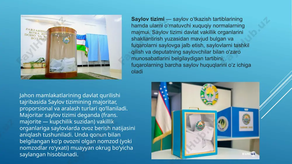 o'zbekiston respublikasida erkin saylovlarni amalga oshirish prinsiplari - Page 5