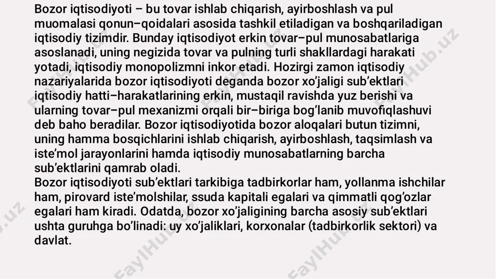 bozor iqtisodiyotini o'rganish - Page 4