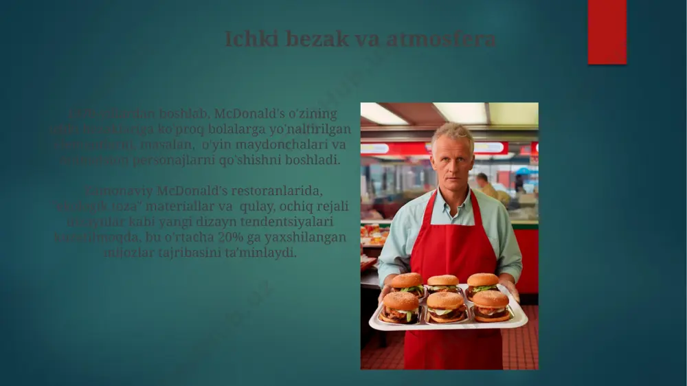 mcdonald's restoranining paydo boʻlish tarixi - Page 5
