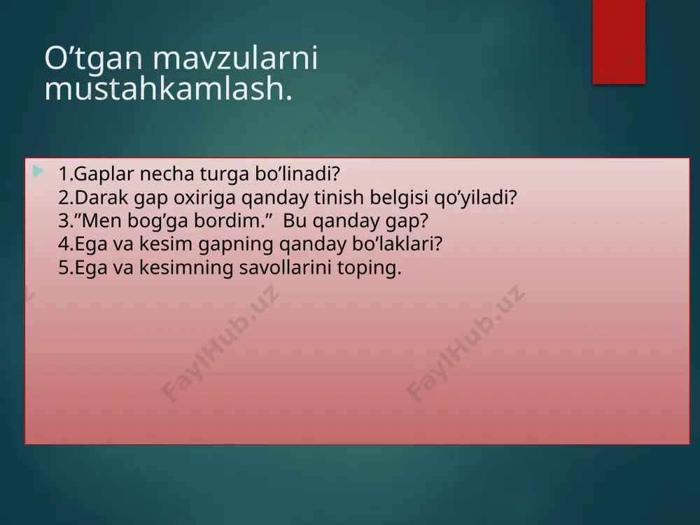 darslik "darsning borishi" - Page 3