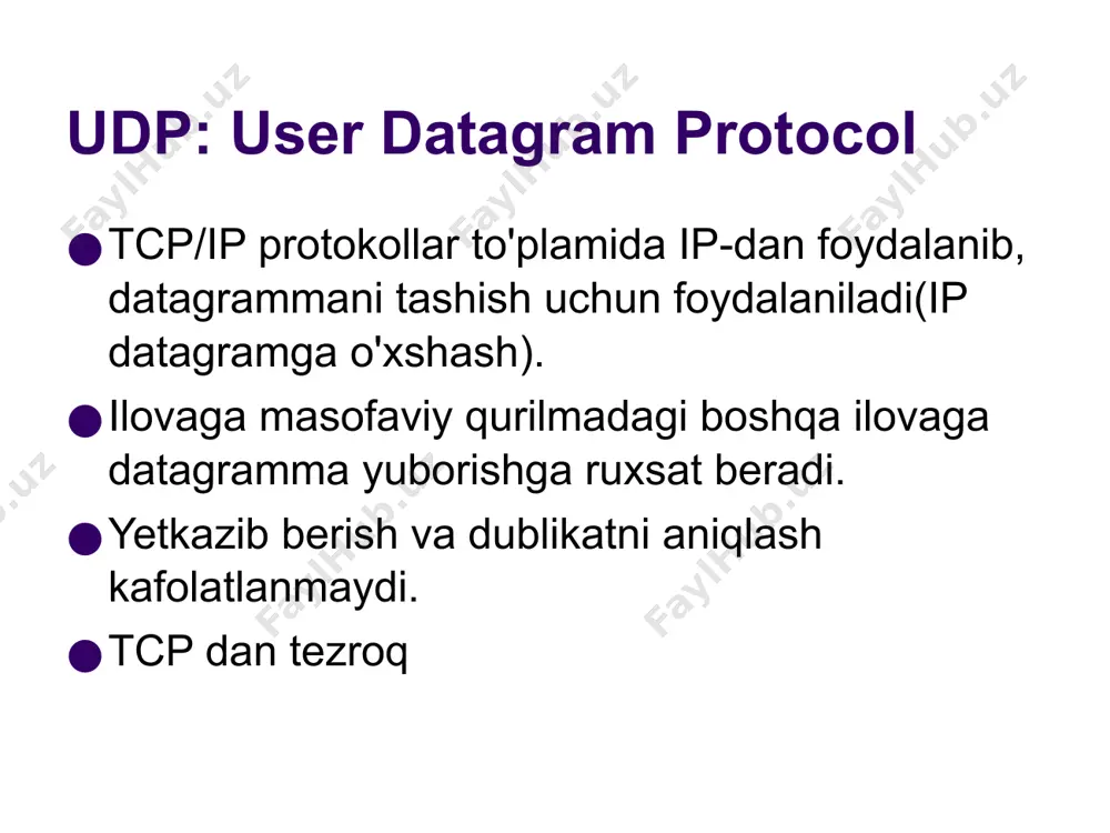 udp (user datagram protocol) - Page 3