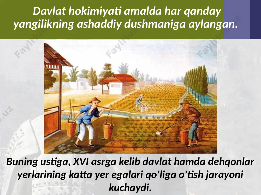 xvi-xviii asrlarda xitoy. 8- sinf - Page 3