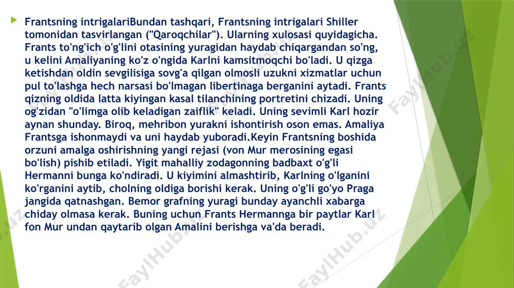 shillerning "qaroqchilar" tragediyasi - Page 5