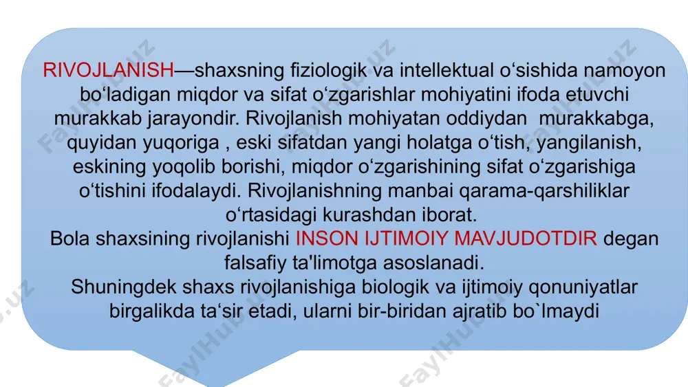lgan muhabbatga, milliy qadriyatlarga hurmatga va o‘z xalqiga sadoqatga o‘rgatish kerak. abudulla avloniy nomidagi pedagogik mahorat milliy instituti 22 xulosa va takliflar 1 individual yondashuv o‘quvchilarning individual xususiyatlarini, qiziqishlarini va qobiliyatlarini hisobga olgan holda rag‘batlantirish usullarini qo‘llash kerak. 2 ijobiy muhit o‘quvchilarni o‘zlarini qulay va xavfsiz his qiladigan ijobiy o‘quv muhitini yaratish muhimdir. 3 muloqot va hamkorlik o‘qituvchilar va o‘quvchilar o‘rtasida ochiq muloqot va hamkorlikni rivojlantirish muhimdir. abudulla avloniy nomidagi pedagogik mahorat milliy instituti 23 xulosa va takliflar abudulla avloniy nomidagi pedagogik mahorat milliy instituti maktab rahbari sifatida dars tahlillari orqali ta'lim ishtirokchilarini aniqlab boring maktab psixologi sinf rahbarlari va jamoa bilan suhbatlarni tashkil eting maktab direktori stependiyasini tashkil eting a‘lochilar oynasini tashkil etib choraklarda yangilab boring ………. mamlakatimizda istiqbolli yoshlarni qo‘llab-quvvatlash, ularning iqtidorini ro‘yobga chiqarish, ilmiy-tadqiqot va innovatsion faoliyatini samarali yo‘lga qo‘yish uchun qo‘shimcha shart-sharoitlar yaratish borasida izchil chora-tadbirlar amalga oshirib kelinmoqda. bu borada.... iqtidorli yoshlarni aniqlash va yuqori …