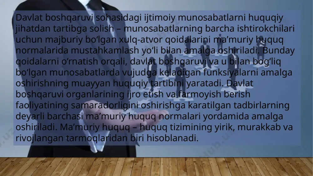 davlat boshqaruv faoliyatining ma’muriy huquqiy shakllari - Page 5
