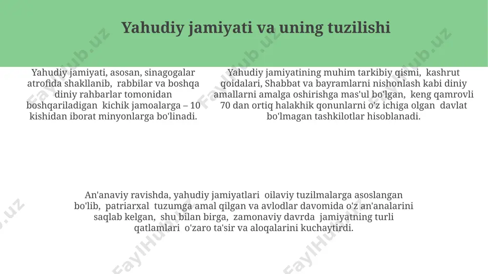 yahudiylik talimoti anana marosimlari - Page 5