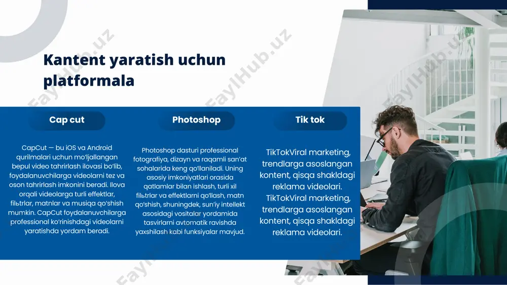 turli onlayn platformalar va ilovalarni taqqoslash - Page 5