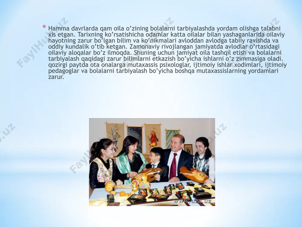 oilalalarga pedagogik yordam ko’rsatish - Page 5